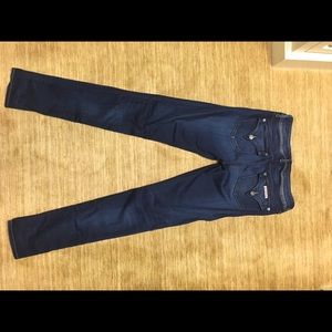 Hudson Collin Midrise Skinny Jeans